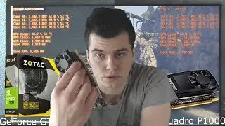 PNY Quadro P1000 vs ZOTAC GeForce GT 1030 | Unboxing + Test In GTA V