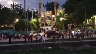 🔴 Live 5 minute Last Video Karbala | Bada Gao Ghosi Azadari Juloosh | 10th Moharram | 6th July 2025
