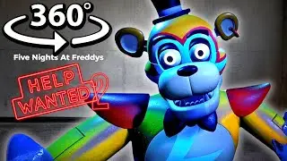 360° The SCARIEST BEARS are in FNAF HELP Wanted 2 VR
