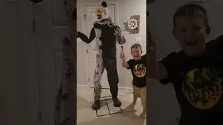 TWO Art the Clown Animatronics!? | Party City Halloween | 