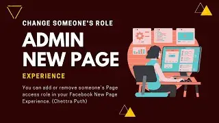 How to Manage Page Role On Facebook New Page Experience