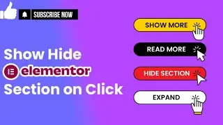 How to Expand Text on Same Page | Read More Button WordPress Elementor | Hide/unhide in Elementor