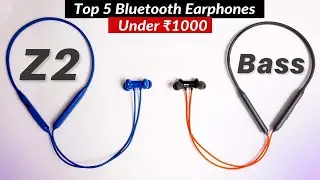 Top 5 Best Bluetooth Earphones Under ₹1000 | Buy in 2023🔥