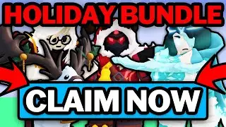 HOLIDAY BUNDLE 2023 FULL SHOWCASE... (Roblox Bedwars) + ❄️Bundle Giveaway