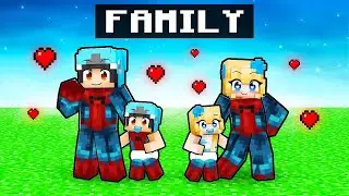 Having A SUPERHERO FAMILY in Minecraft With Crazy Fan Girl!