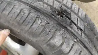 Саморезики и другие посторонние предметы в колесах