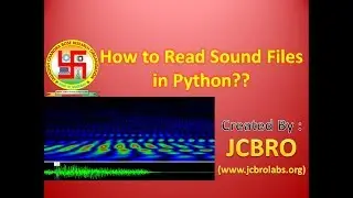 How to Read sound files in Python??