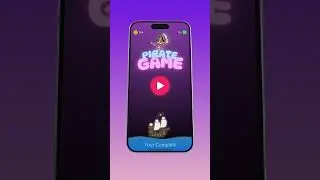 🏴‍☠️ SwiftUI Pirate Game UI & Splash Screen – Animated & Stylish UI! ⚓️🎮