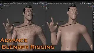 Advance Necklace Rig for Blender