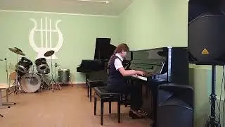 Мельничук  Лаурита,11 лет. Н. Жубинская " Раздумье"
