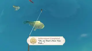 Oh, so That's How You Fish... | Genshin Impact Achievement | 5 Primogems
