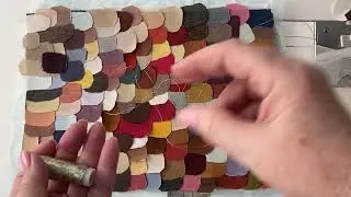 Новая оригинальная пицца. Стежка. Косметичка-бочонок