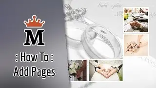 Album Design Software: Moments Designer: Add a new page to you photo album