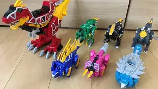 【獣電戦隊キョウリュウジャー】カミツキ合体キョウリュウジン！