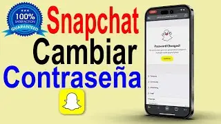 Cómo cambiar la contraseña en Snapchat