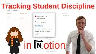 Notion Board View For Tracking Student Discipline | Teacher Tutorial | New for 2022