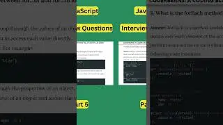 javascript interview questions part 5 | javascript interview questions