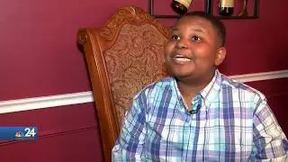 Jaden Jefferson, the 11-year-old reporter from Toledo, is now a national star