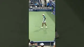 CRAZIEST US OPEN POINT by Chris Eubanks!!
