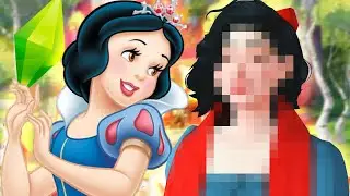 fiz a BRANCA DE NEVE no The Sims 4