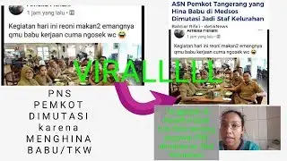 VIRAL PNS (AMELIA FITRIANI) TURUN JABATAN | HINA BABU DI MEDSOS | NASEHAT DAN TANGGAPAN ISTRI BULE