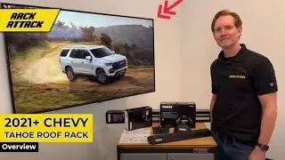 2021+ Chevrolet Tahoe with Flush Side Rails - Thule's Best Roof Rack