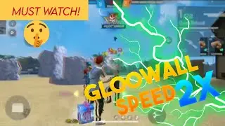 Free Fire Fastest GLOOWALL PLAYER🔥🔥 Free Fire Gameplay.