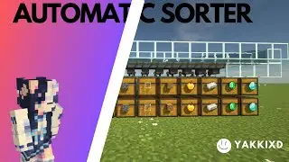 Automatic Chest Sorting System | Minecraft