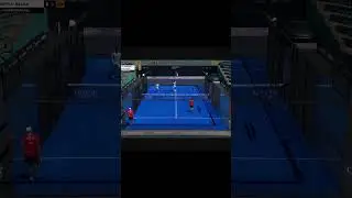 Galan got caught by that one #padel #padelhighlights #sports #highlights