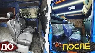Cheap truck converted into passenger car