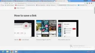 Add pinterest pin button to any browser.