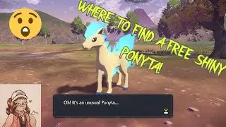 HOW TO GET A FREE SHINY PONYTA! - Pokemon Legends Arceus