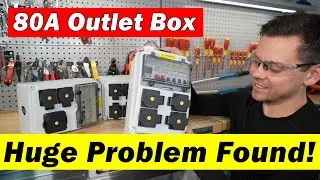 80A Outlet Box: Huge Problem Found! Bad Wiring 😬