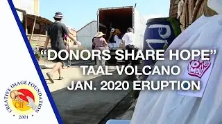 Taal Volcano Eruption January 2020:Donors Share Hope