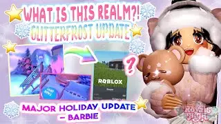🎄ALERT🤩 WHAT COULD THIS 👀REALM BE🤗 | Royale High Glitterfrost