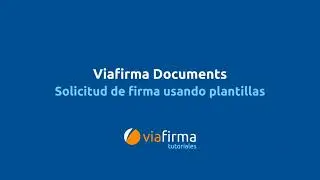 Solicitud de firma usando una plantilla