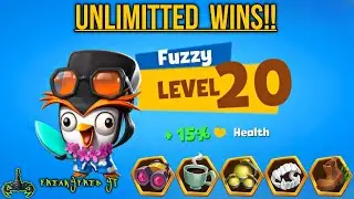 WIN EVERY GAME WITH FUZZY! #zooba #gameplay
