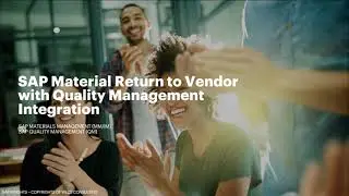 SAP Material Return to Vendor   After GR Before IR (SAP MM/IM)