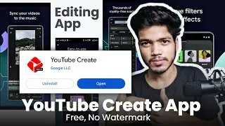 NEW: YouTube Create App (Editing App) Free, No Watermark - Guide step by step