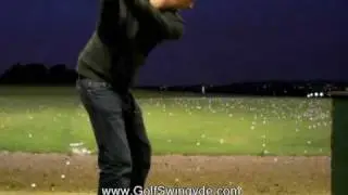 Sensational Demonstration of the Swingyde Golf Training Aid by a Terrible Golfer