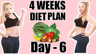 4 week fat burning meal plan | Day 6 | Fat loss | muscle building | Free diet plan |
