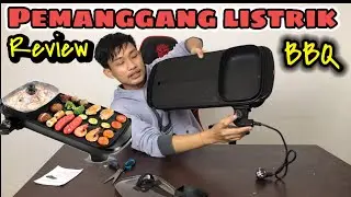 Alat pemanggang listrik - korean bbq grill pan review