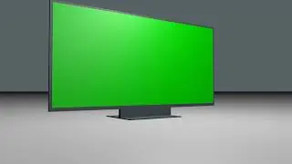 3d tv with green screen