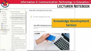 My OneNote digital Notebook for Universities or Institutions of Further Learning