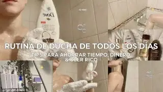 ✨DAILY SHOWER ROUTINE✨ | Everyday shower routine, tips to save (time and money)