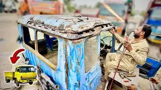 1992 Model RUSTY Hino truck cabin repair || RARE FINDS Hino Project Part 5
