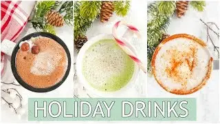 Healthy Holiday Drinks | Easy Drink Recipes Vegan!