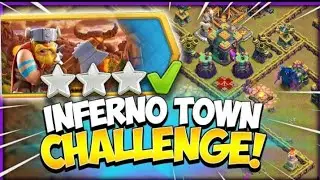 How to 3 Star Inferno Town Challenge | Coc Inferno Town Challenge | Coc Event attack 2021
