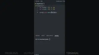 MERGE ARRAYS IN JS #shorts #javascript #nodejs