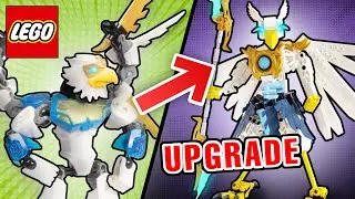 LEGO CHIMA ULTRABUILD - Using Eris's Parts To Build Bionicle MOCs